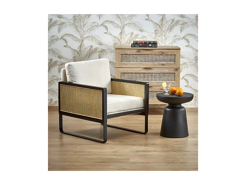 Sessel Ilari/Syntetisches Rattan/Beige