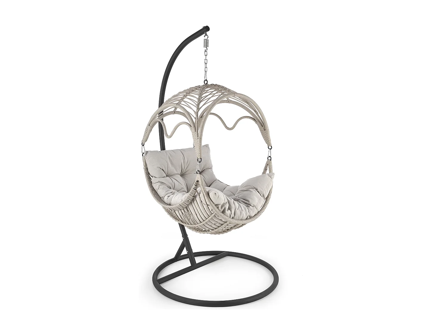 85x60 cm Gartensessel aus synthetischem Rattan