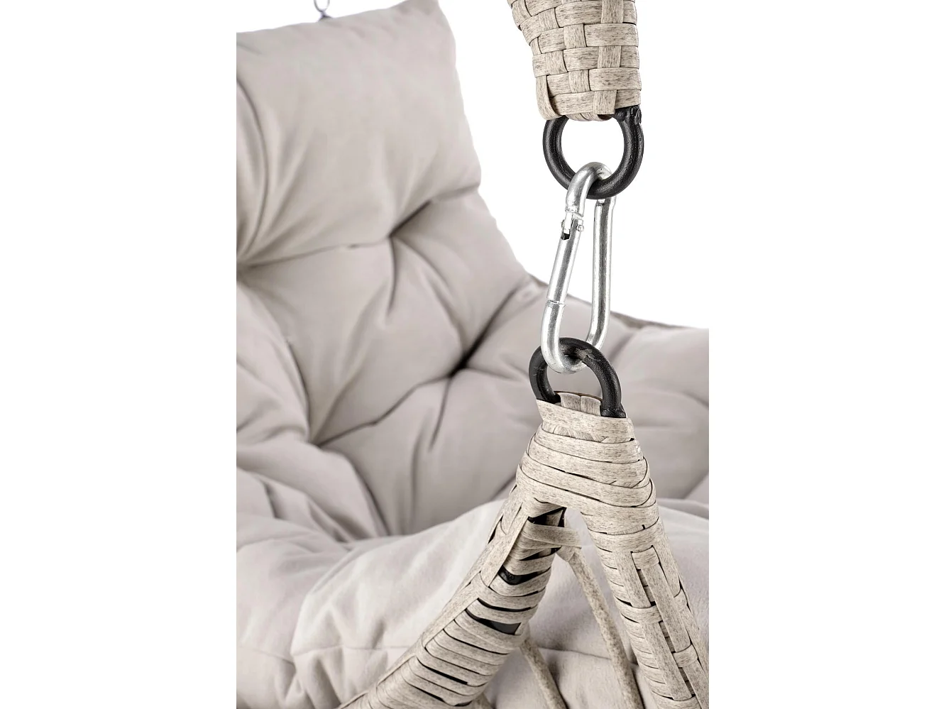 85x60 cm Gartensessel aus synthetischem Rattan