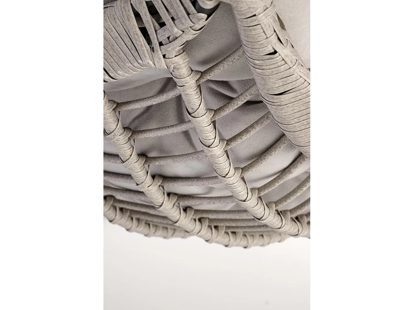 85x60 cm Gartensessel aus synthetischem Rattan