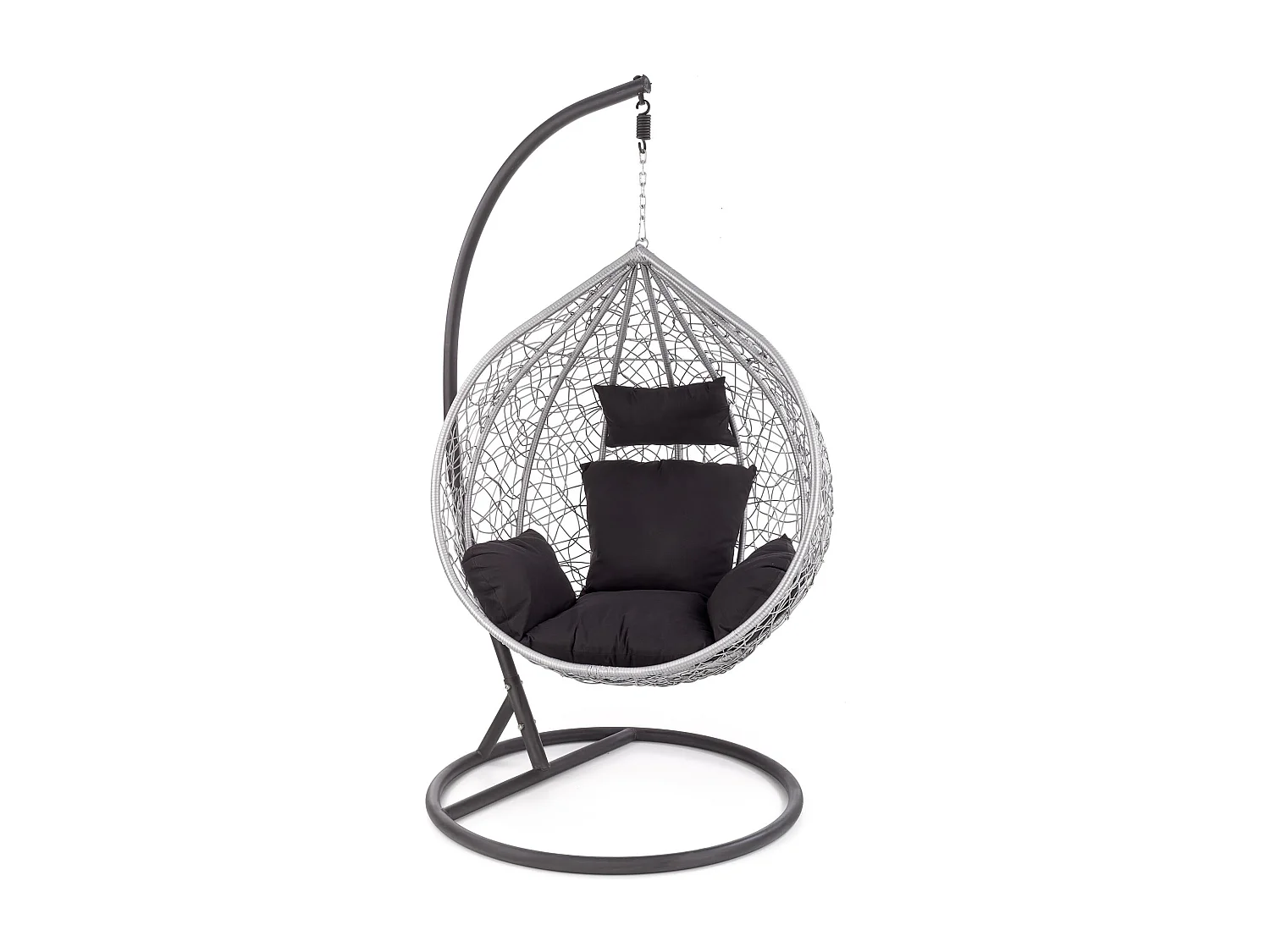 Fauteuil de jardin en rotin synthétique 195x58 cm