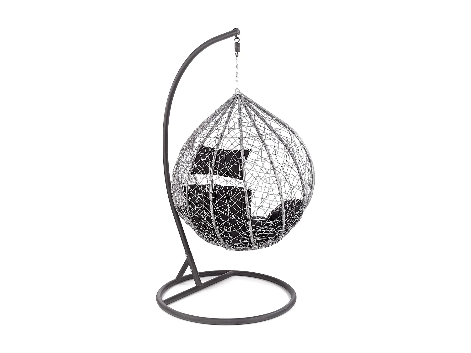 Fauteuil de jardin en rotin synthétique 195x58 cm