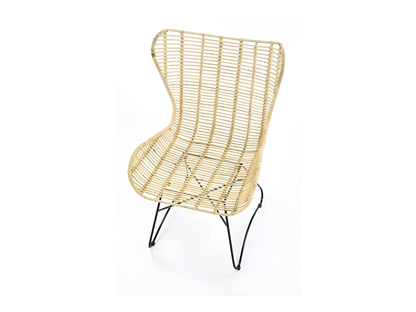 Poltrona relax Indiana/Rattan/Beige