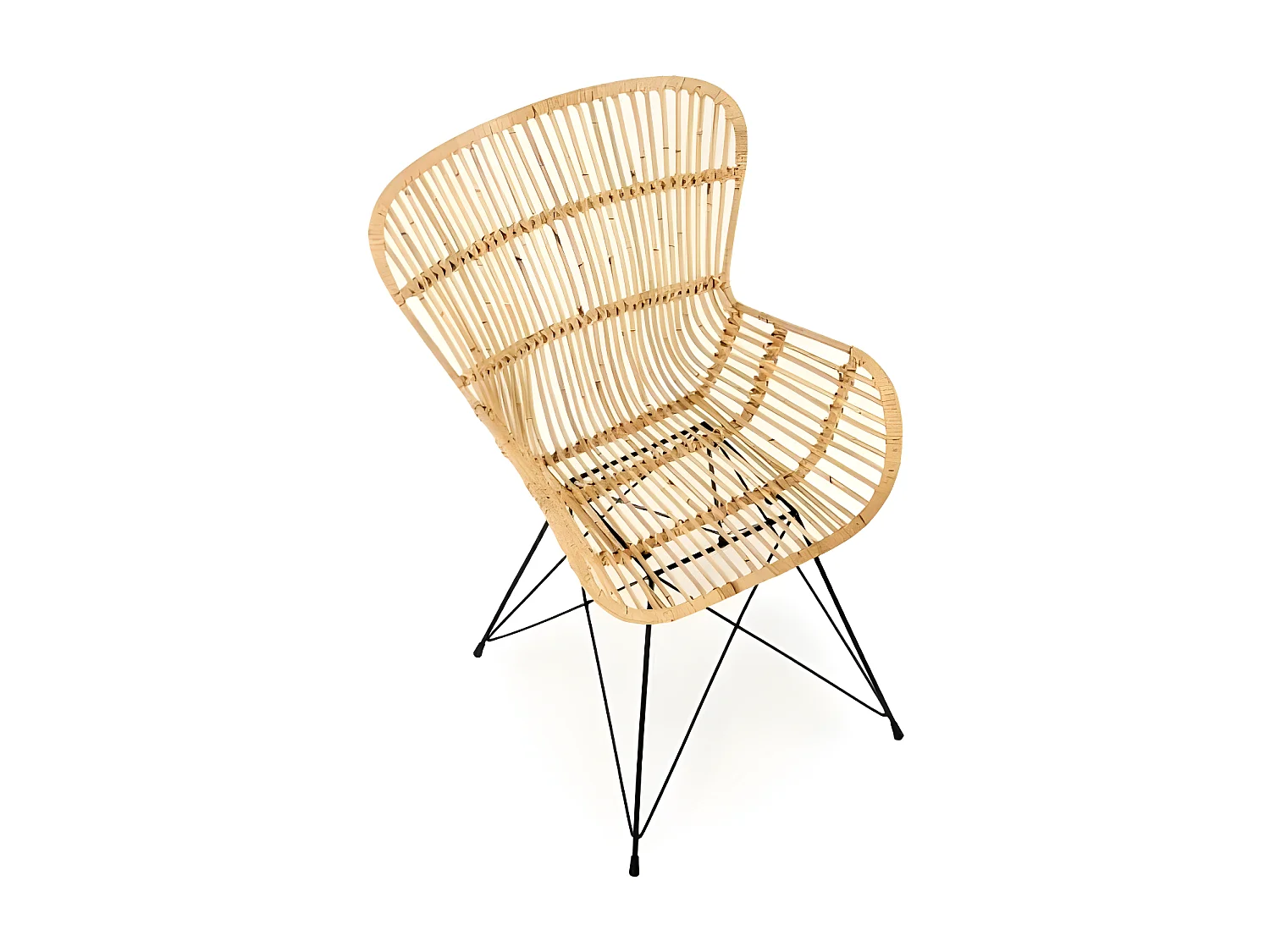 Sedia a conchiglia B335/Marrone