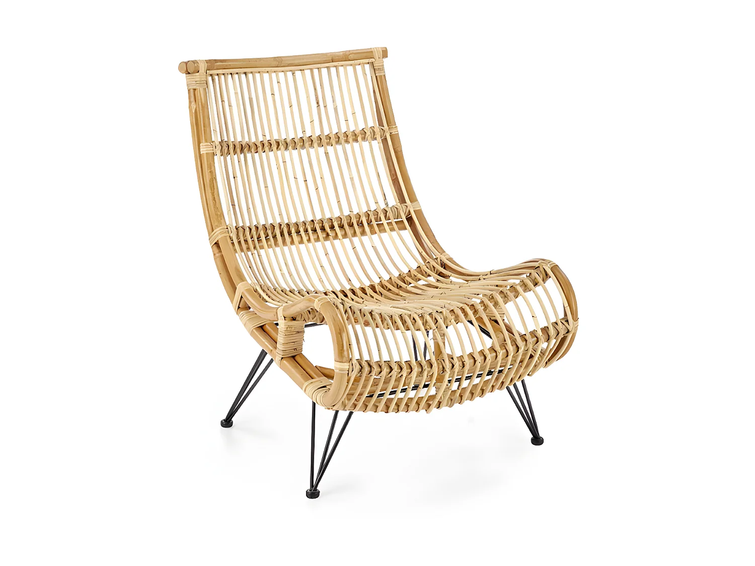 Poltrona relax Melodie/Rattan/Beige