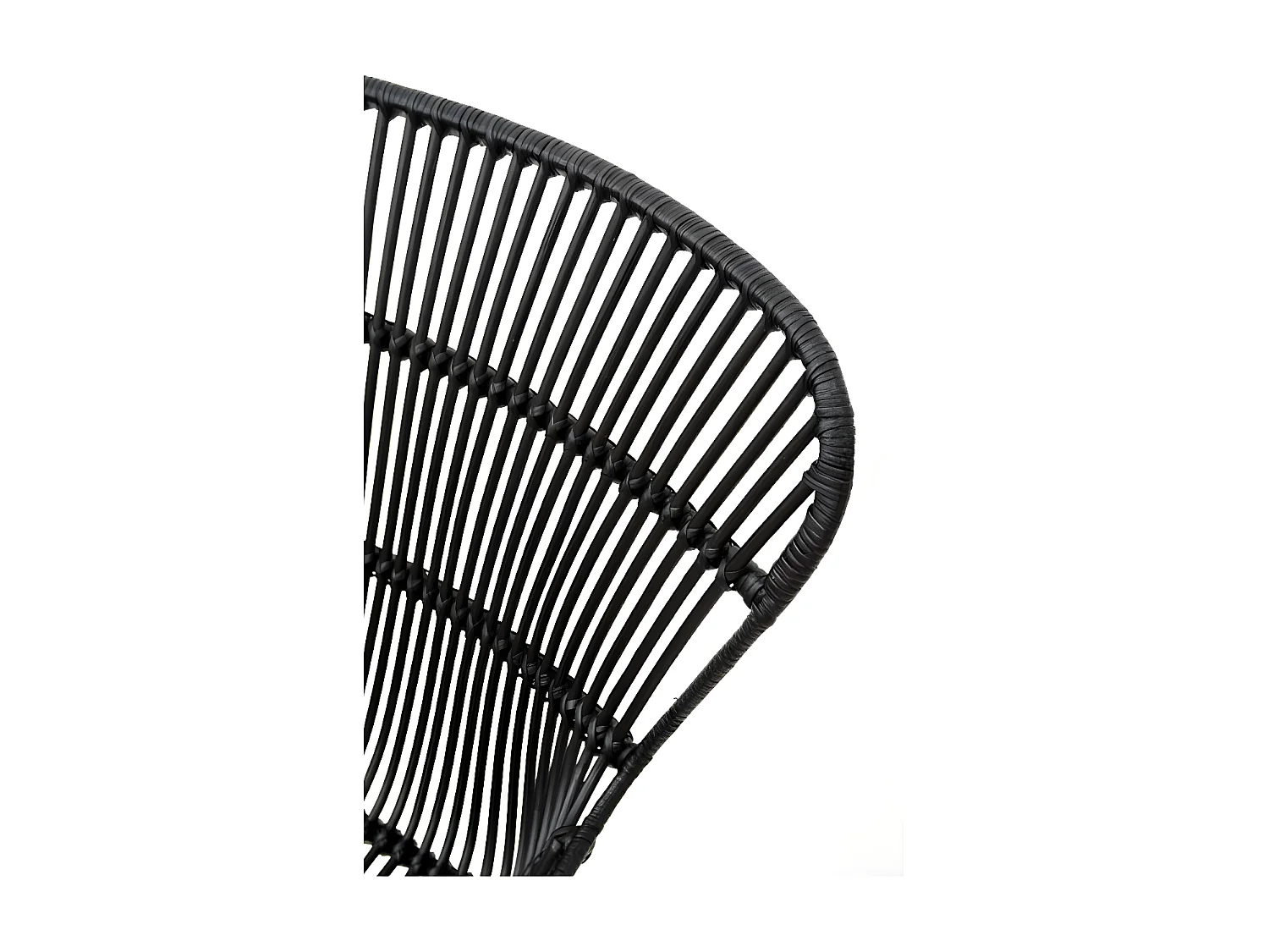 Sedia a conchiglia B335/Nero