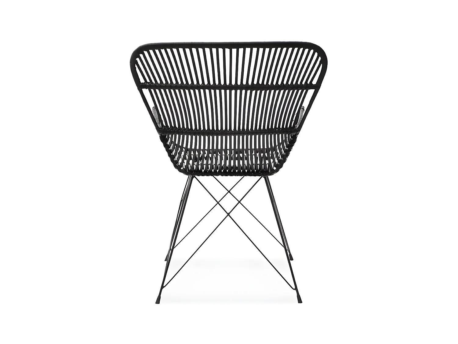 Sedia a conchiglia B335/Nero