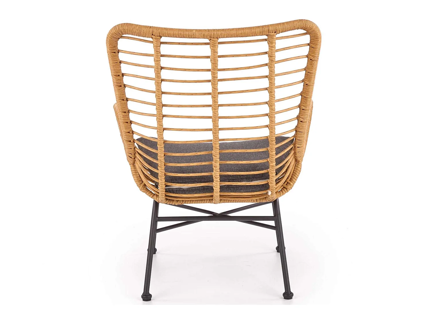 Gartensessel - Boho - braun/grau - ABLA