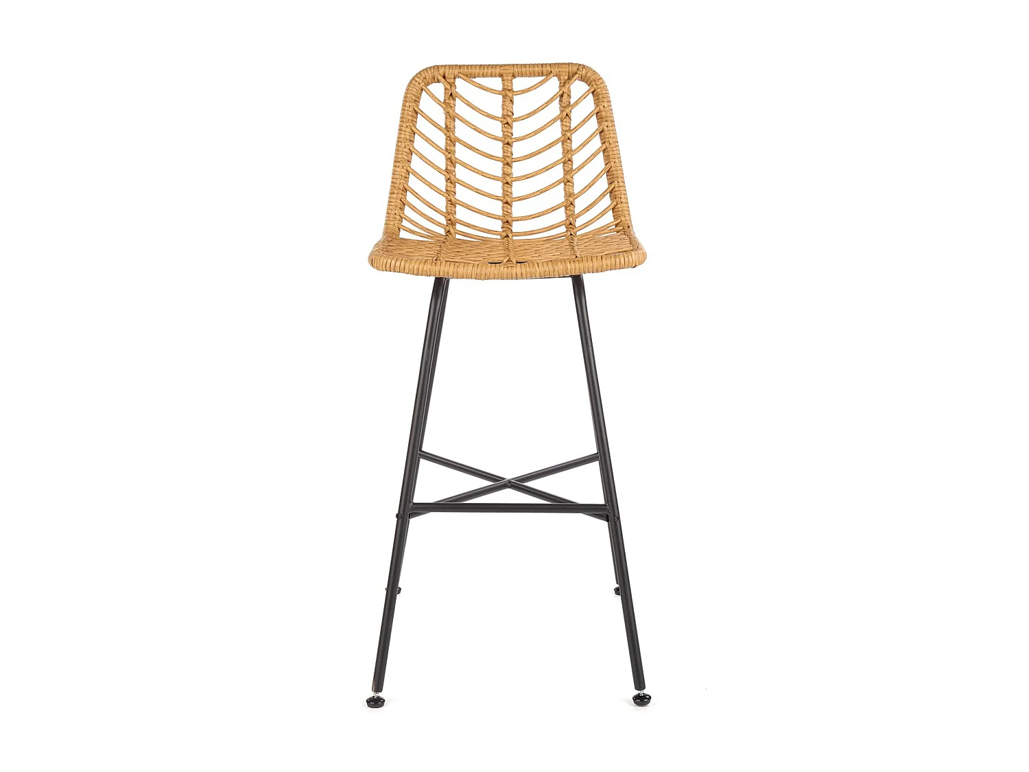 Hocker - Skandinavisch - natur/schwarz - IDUS