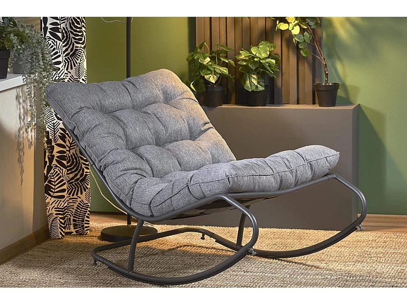 Sessel - modern - grau - ALESTE