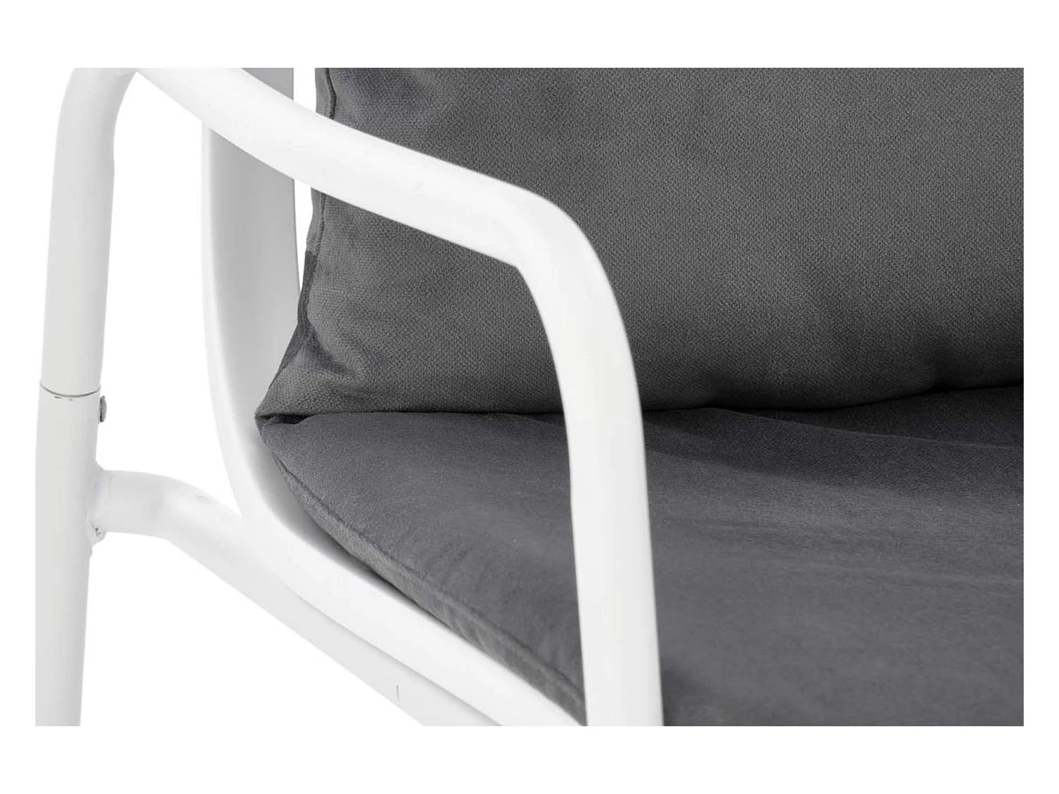 Sessel - modern - weiß/grau - ZALIO