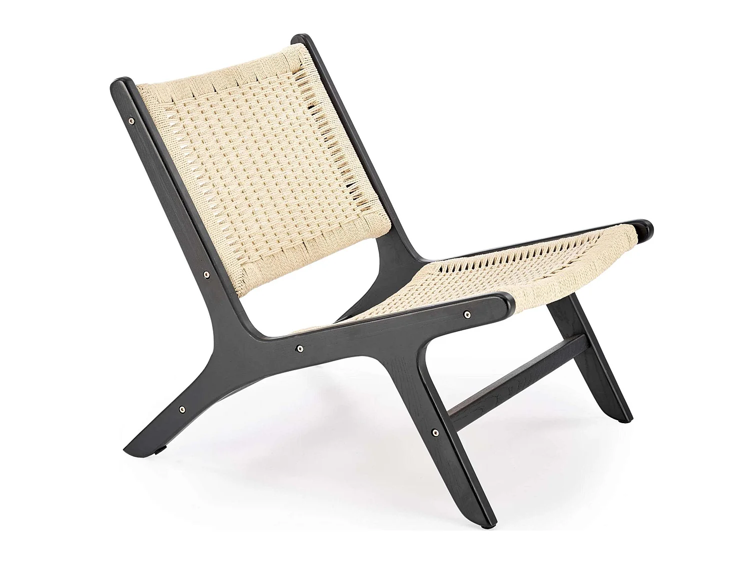 Sessel - Boho - beige/schwarz - CALLIPTE