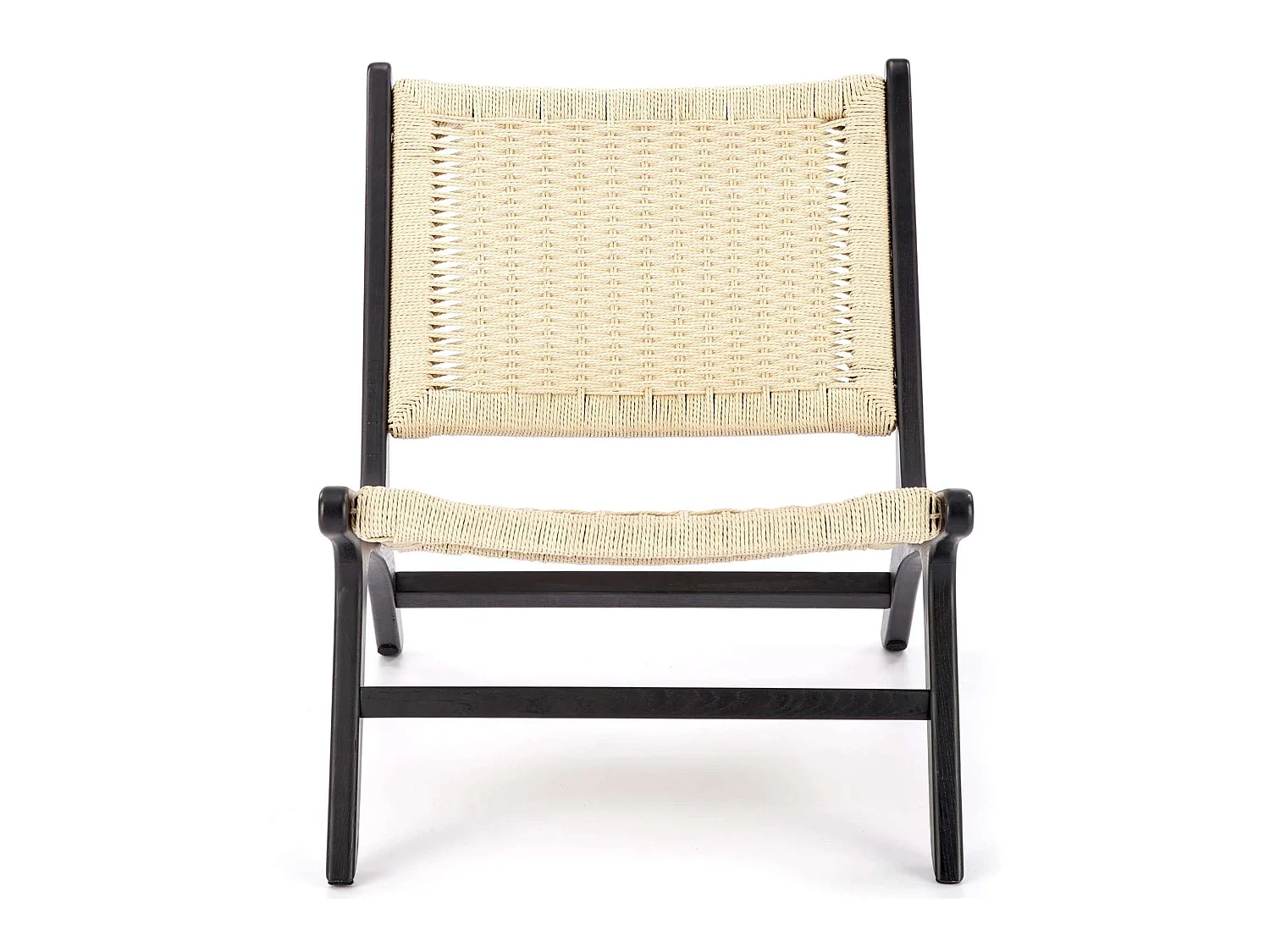 Sessel - Boho - beige/schwarz - CALLIPTE