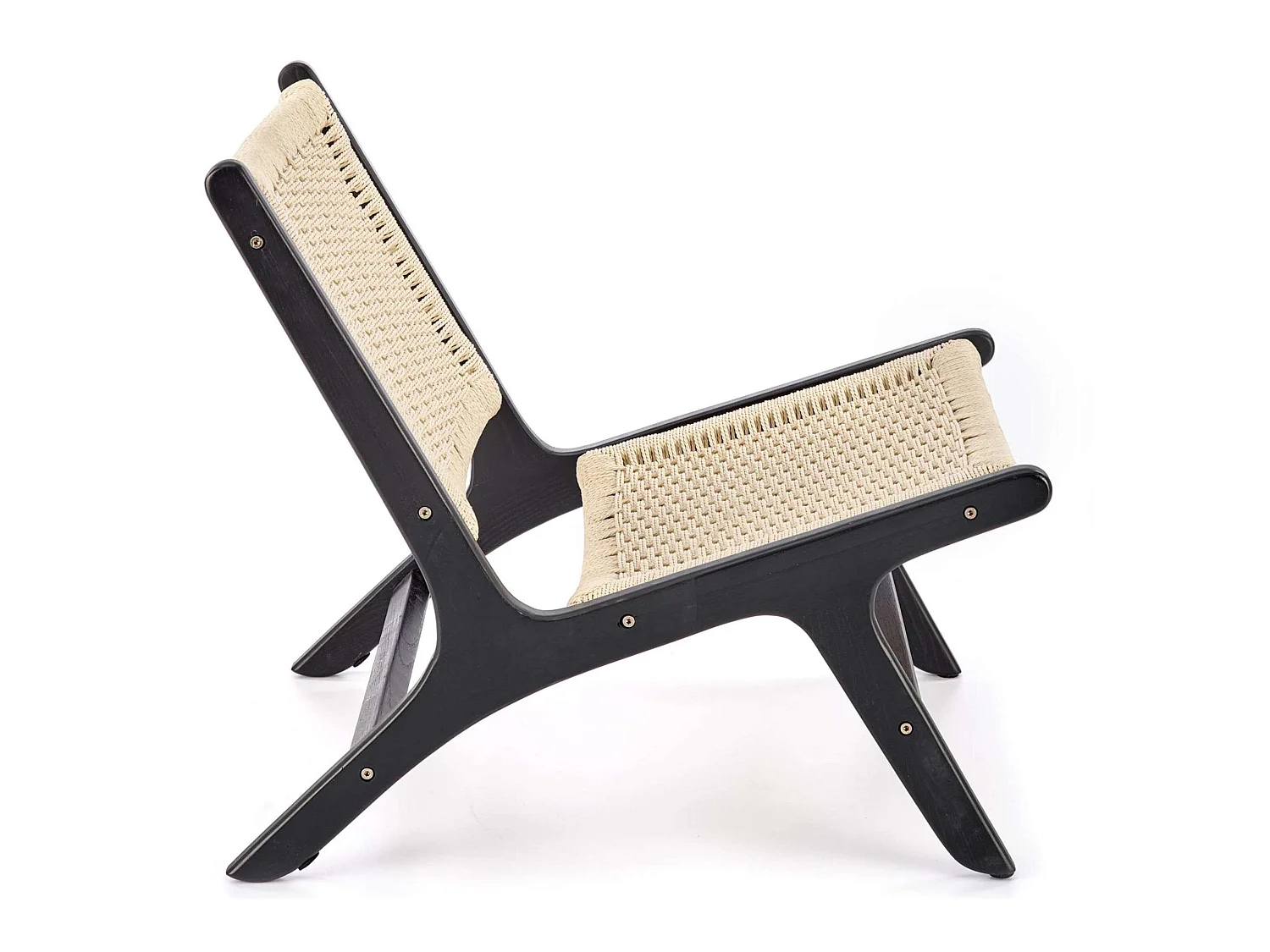 Sessel - Boho - beige/schwarz - CALLIPTE