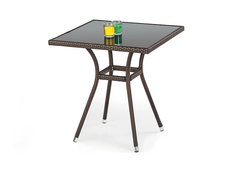 Gartentisch - modern - dunkelbraun - CERICE