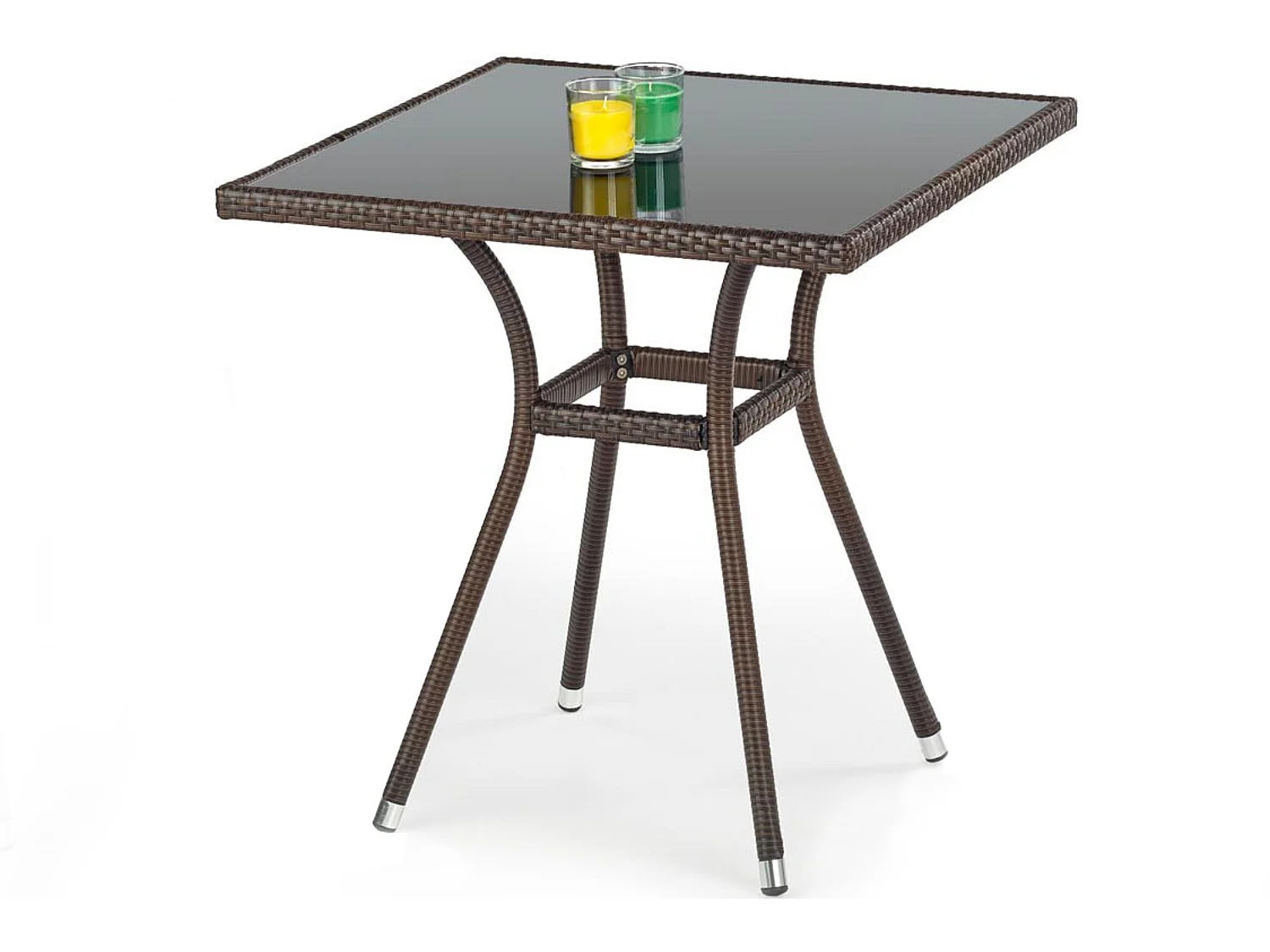 Gartentisch - modern - dunkelbraun - CERICE