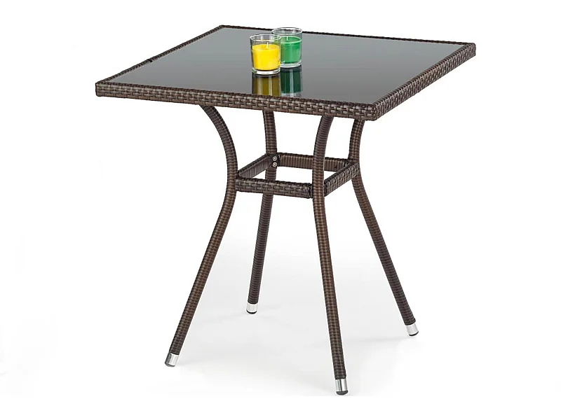 Gartentisch - modern - dunkelbraun - CERICE