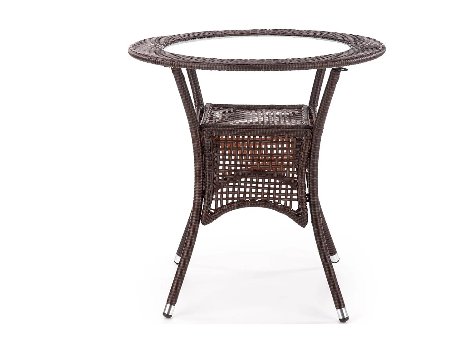 Gartentisch - modern - dunkelbraun - MAGO