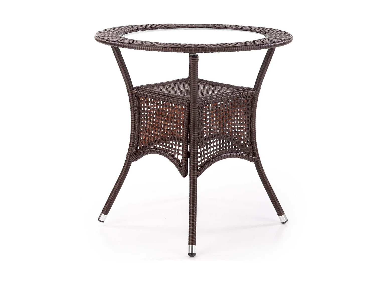 Gartentisch - modern - dunkelbraun - MAGO