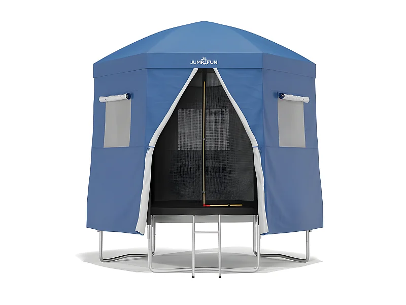 Tente cabane pour trampoline 10FT-305cm - Bleu