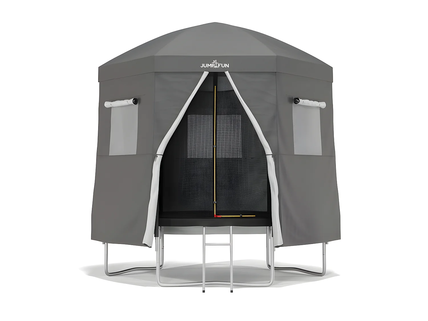 Tente cabane pour trampoline 10FT-305cm - Gris