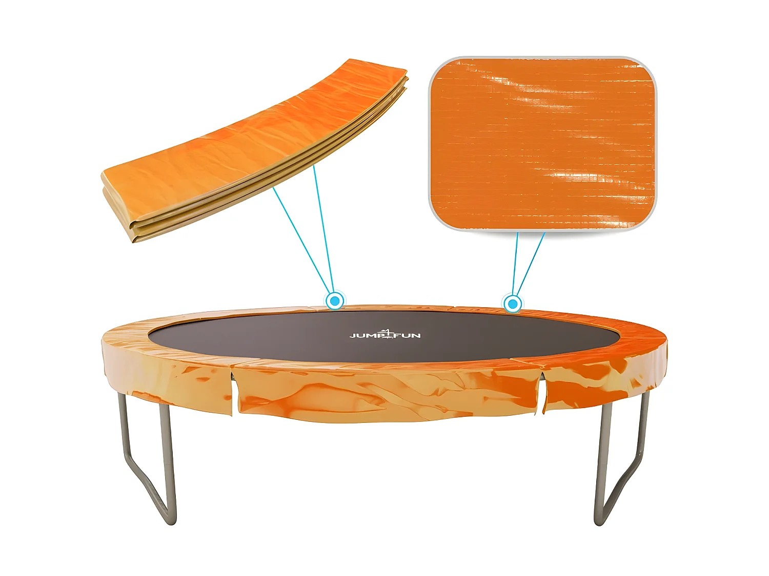 Accessoires Trampoline Pack relooking Trampoline 10FT - 305cm - 6 Perches