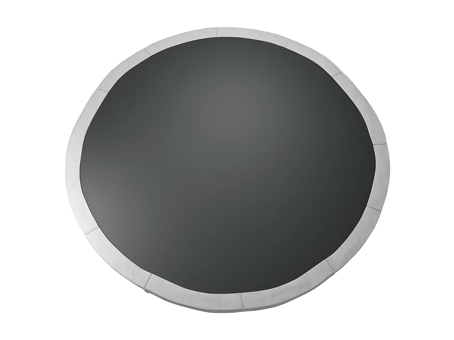 Coussin de protection des ressorts pour Trampoline 14Ft / 427 cm - Gris - PE