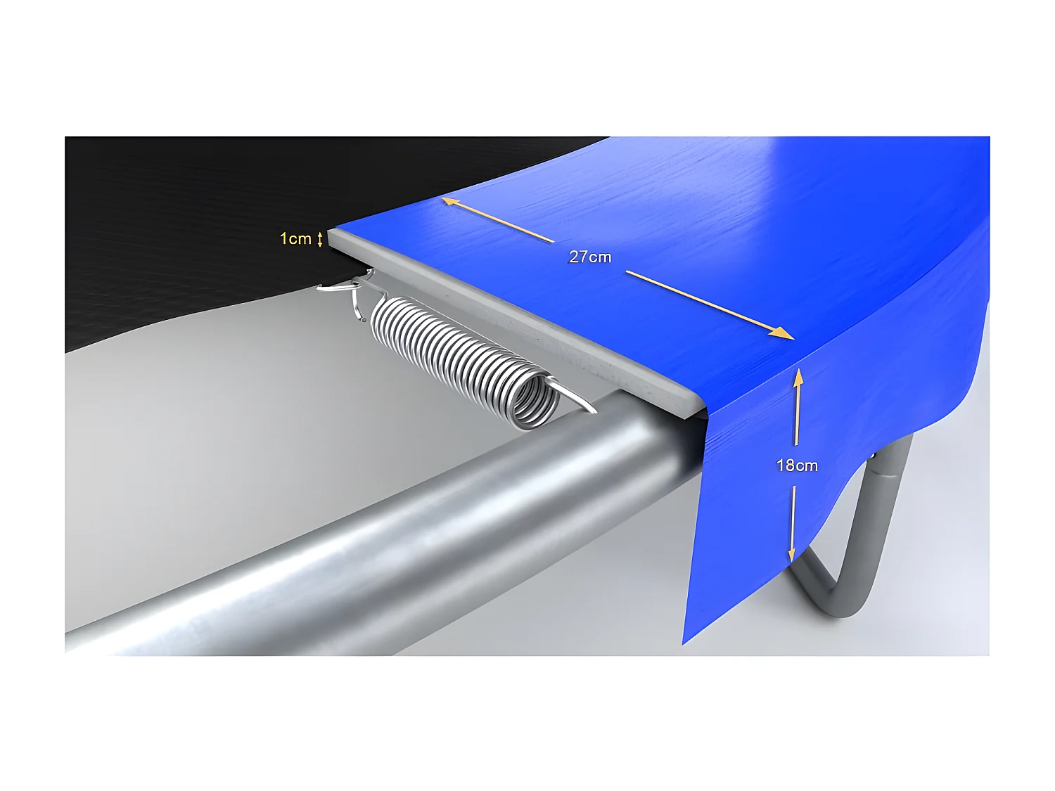 Accessoires Trampoline Pack relooking Trampoline 12FT - 366cm - 10 Perches