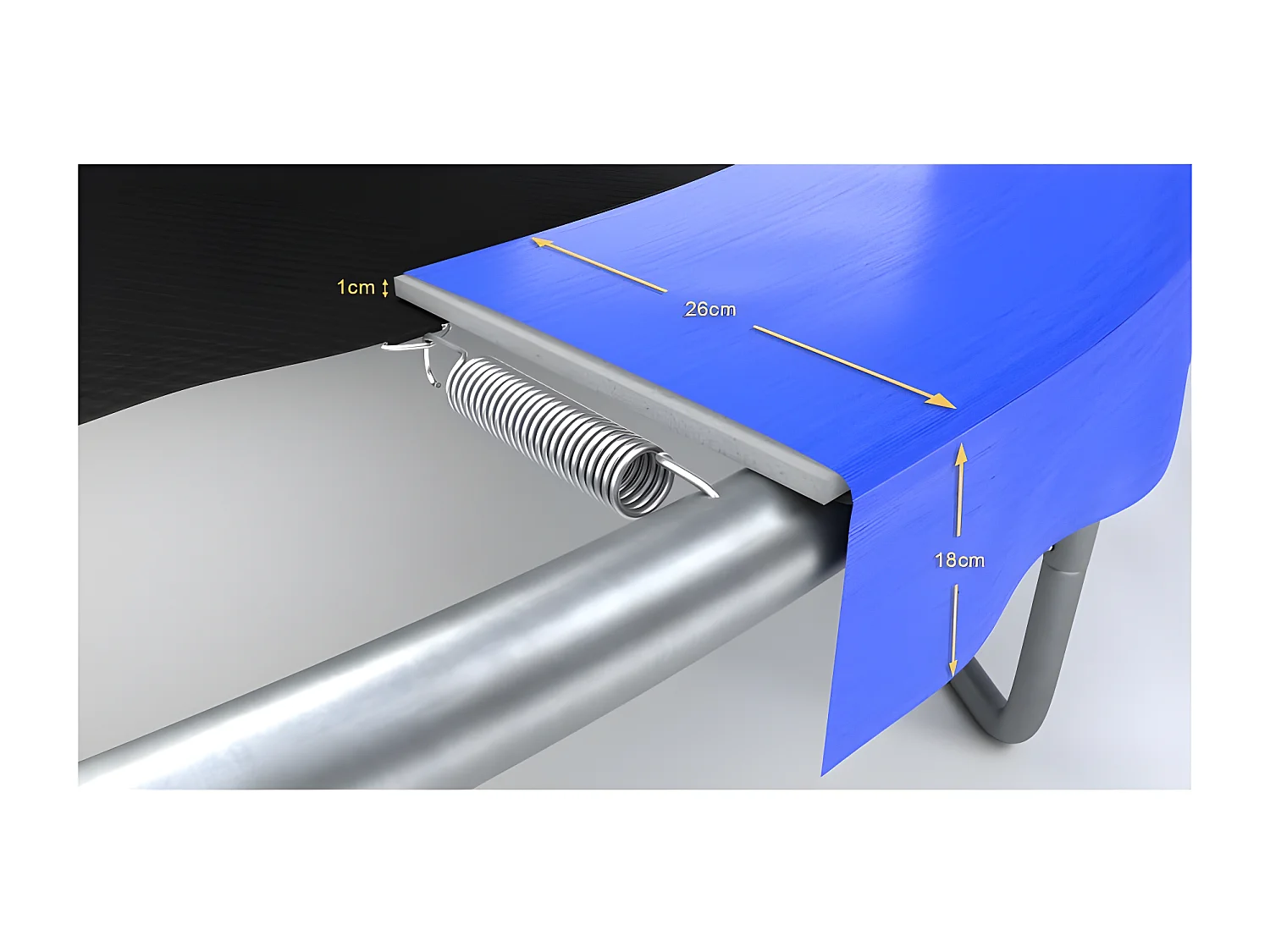 Accessoires Trampoline Pack relooking Trampoline 10FT - 305cm - 6 Perches