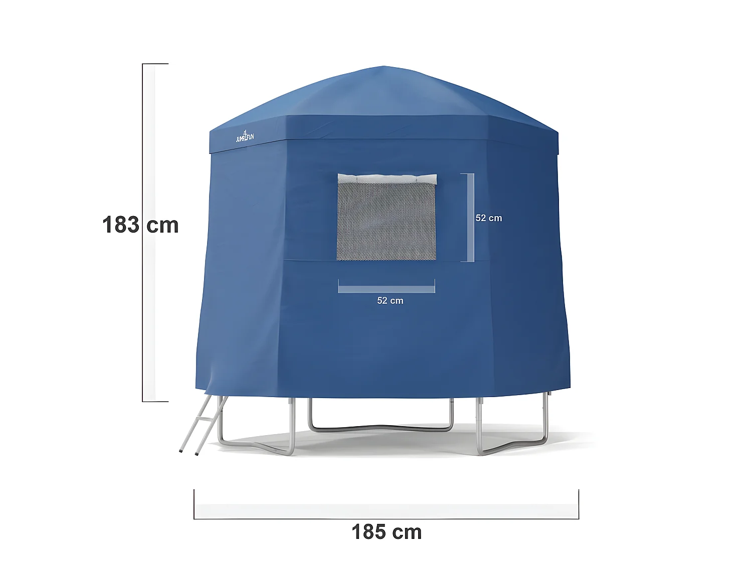 Tente cabane pour trampoline 6FT-185cm - Bleu