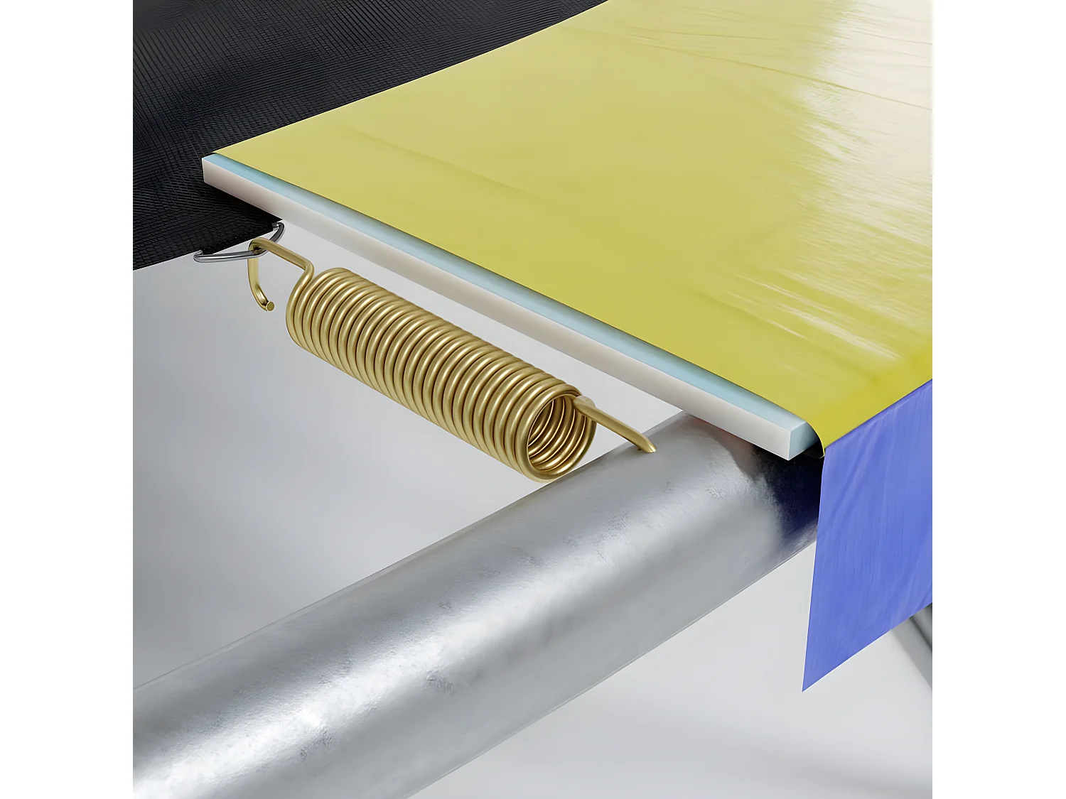 Coussin de protection des ressorts pour trampoline 8FT-244cm - Multicolore