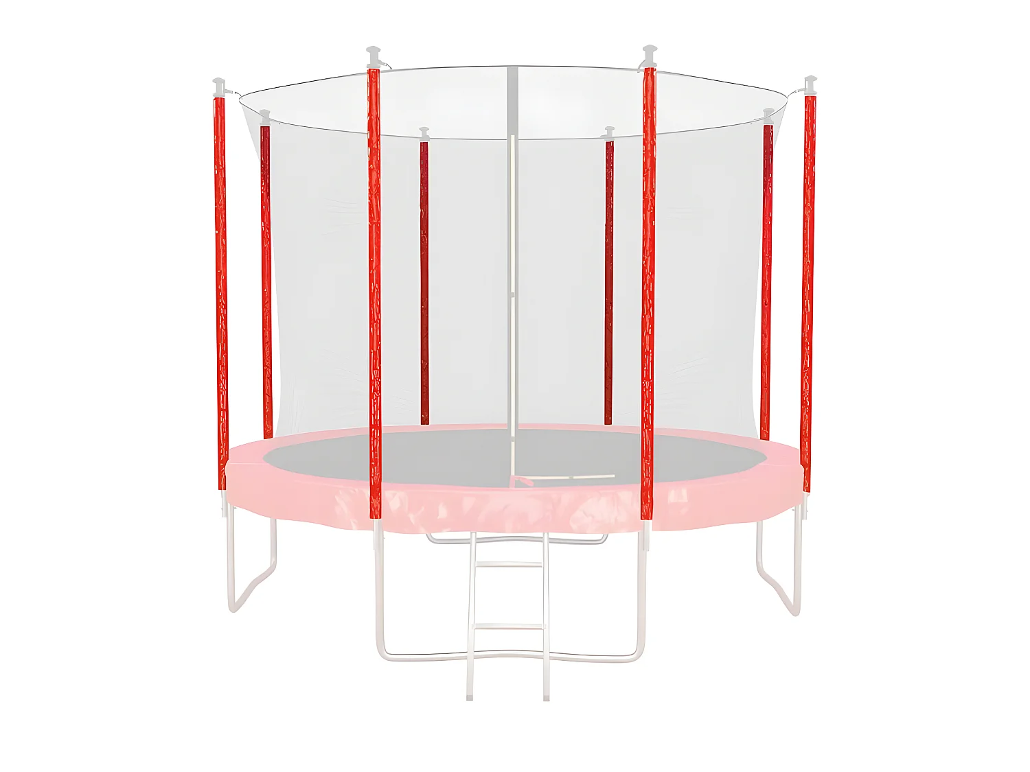 Protection pour perches de trampolines toutes tailles Pack de 8 Chaussettes universelles