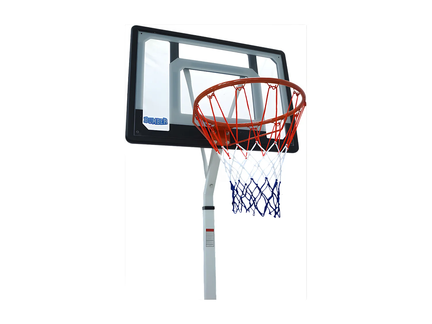 Panier de Basket sur Pied Mobile "Charlotte" Hauteur Réglable de 2,1m a 2,6m
