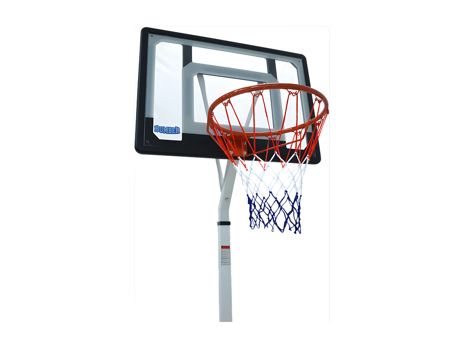 Panier de Basket sur Pied Mobile "Charlotte" Hauteur Réglable de 2,1m a 2,6m