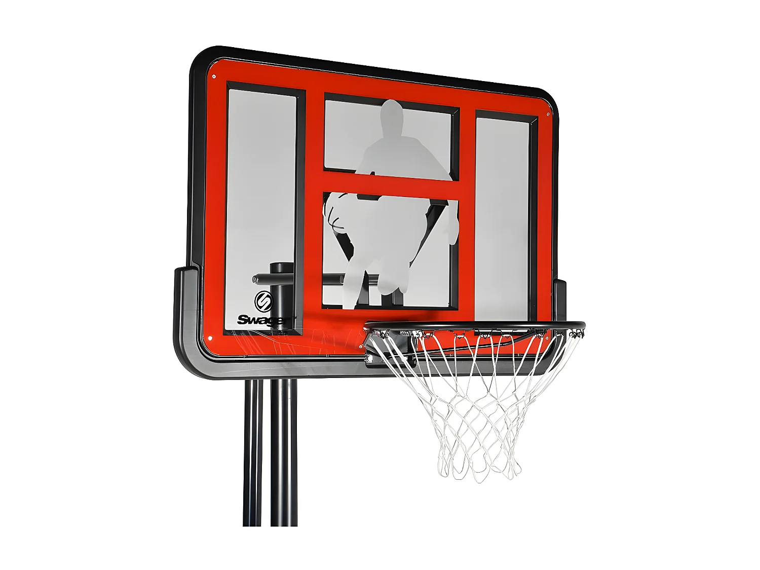 Panier de Basketball sur Pied Mobile "King Deluxe" Hauteur Réglable de 2,30m à 3,05m