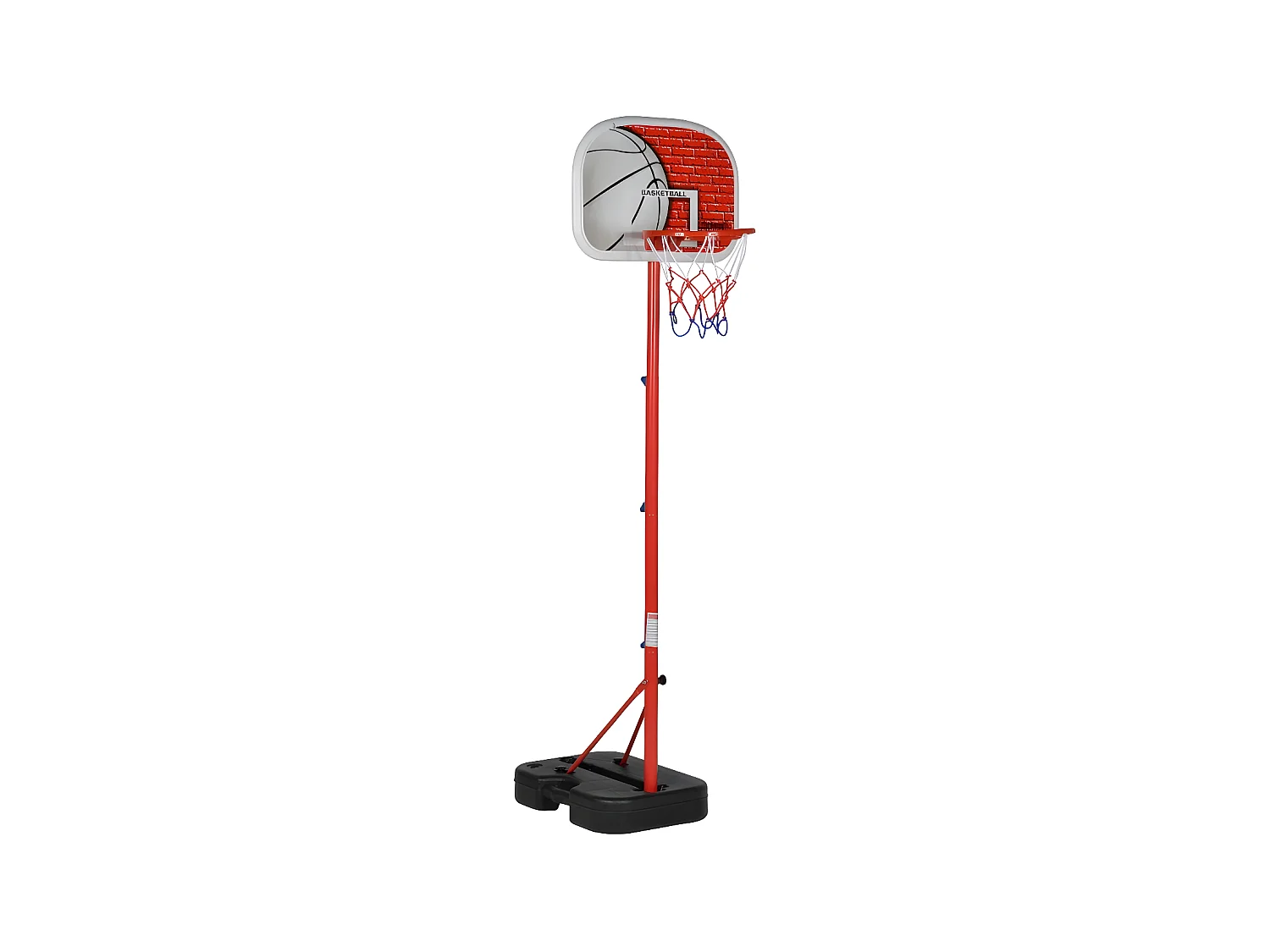 Panier de Basket sur Pied Mobile pour Enfant "Atlanta" Hauteur Réglable jusqu'à 1m35