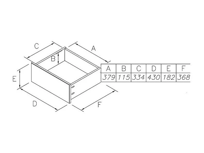Chevet Taupe 1 Tiroir 1Niche style Anglais L 51 H 56.5 P 42.5 cm