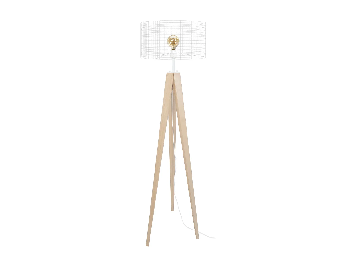 Abajur TOSEL CYLINDRIQUE 50 tecido cilindro Verde D50 x H30  cm