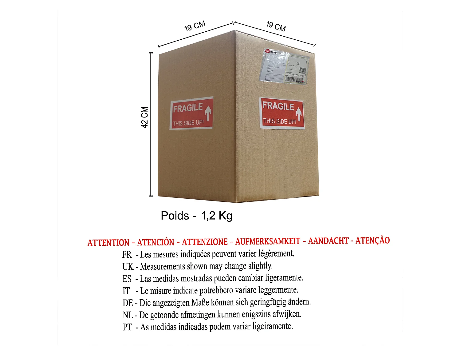 Lampe de Chevet TOSEL ,bois,Blanc   ,H28x D16xP16cm