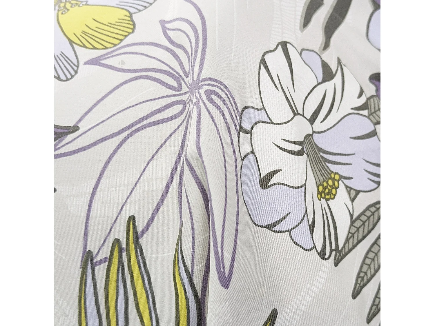 Taie de traversin 200x43 cm satin de coton ANAÏS multicolore