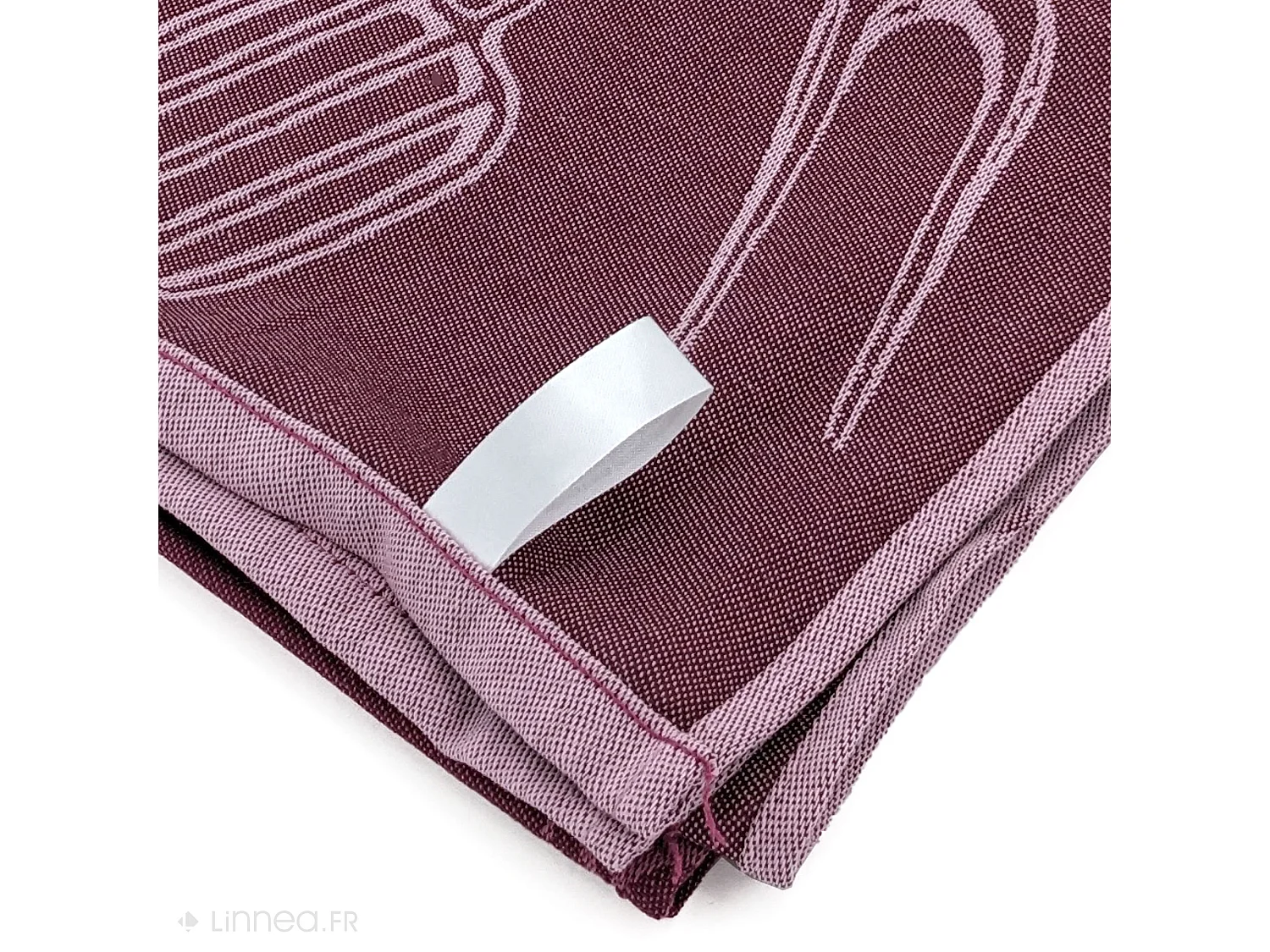 Lot de 2 torchons de cuisine pur coton 50x70 cm collection BBQ rose