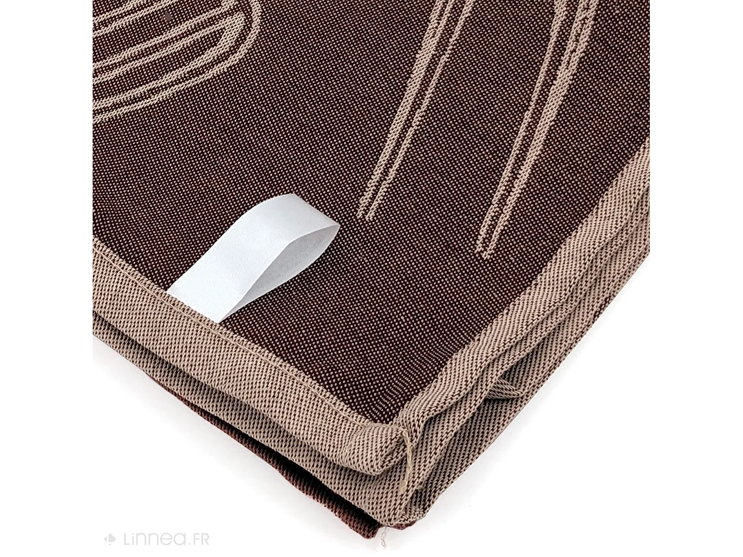 Lot de 2 torchons de cuisine pur coton 50x70 cm collection BBQ beige