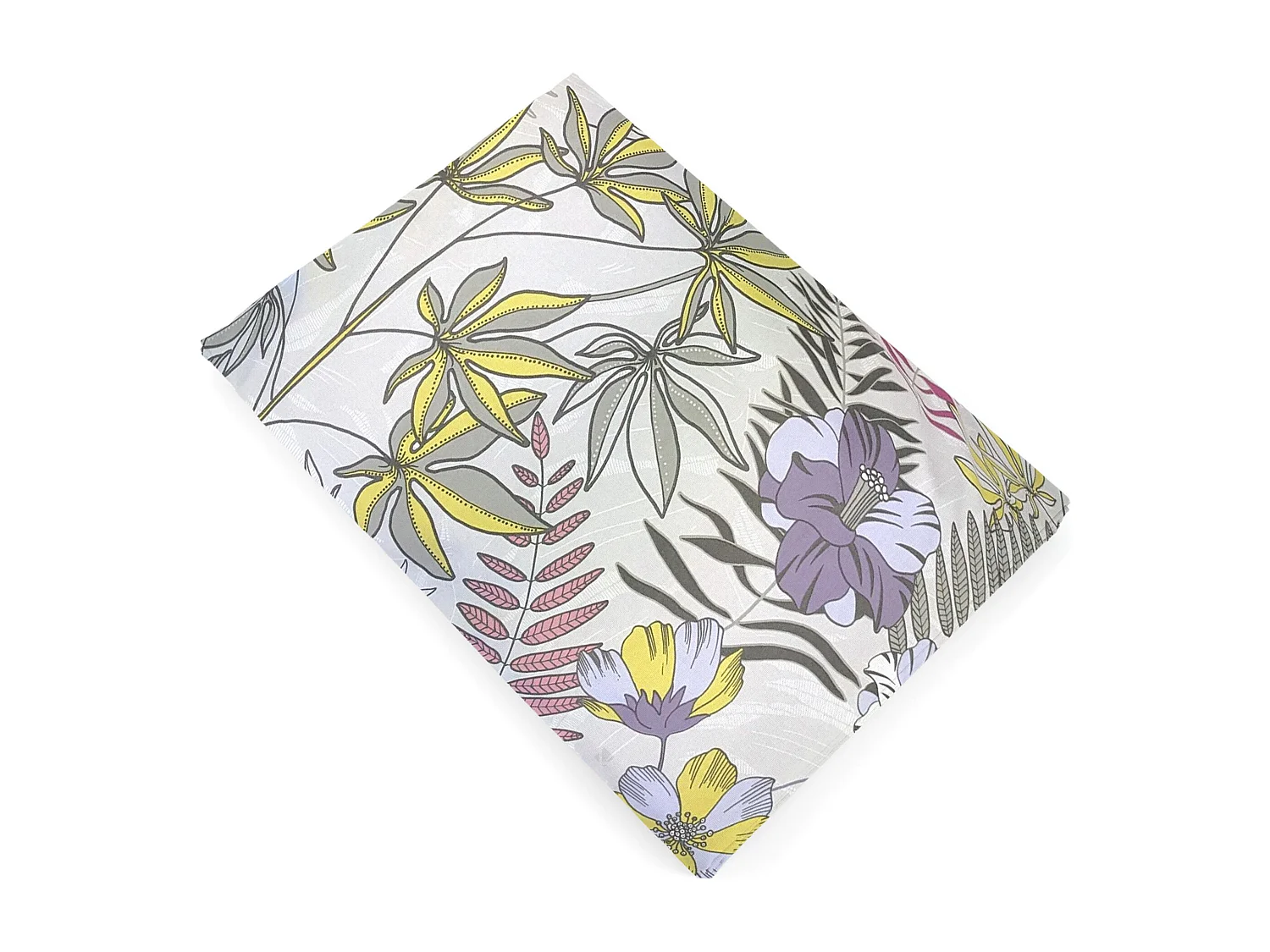 Drap plat 280x325 cm satin de coton ANAÏS multicolore