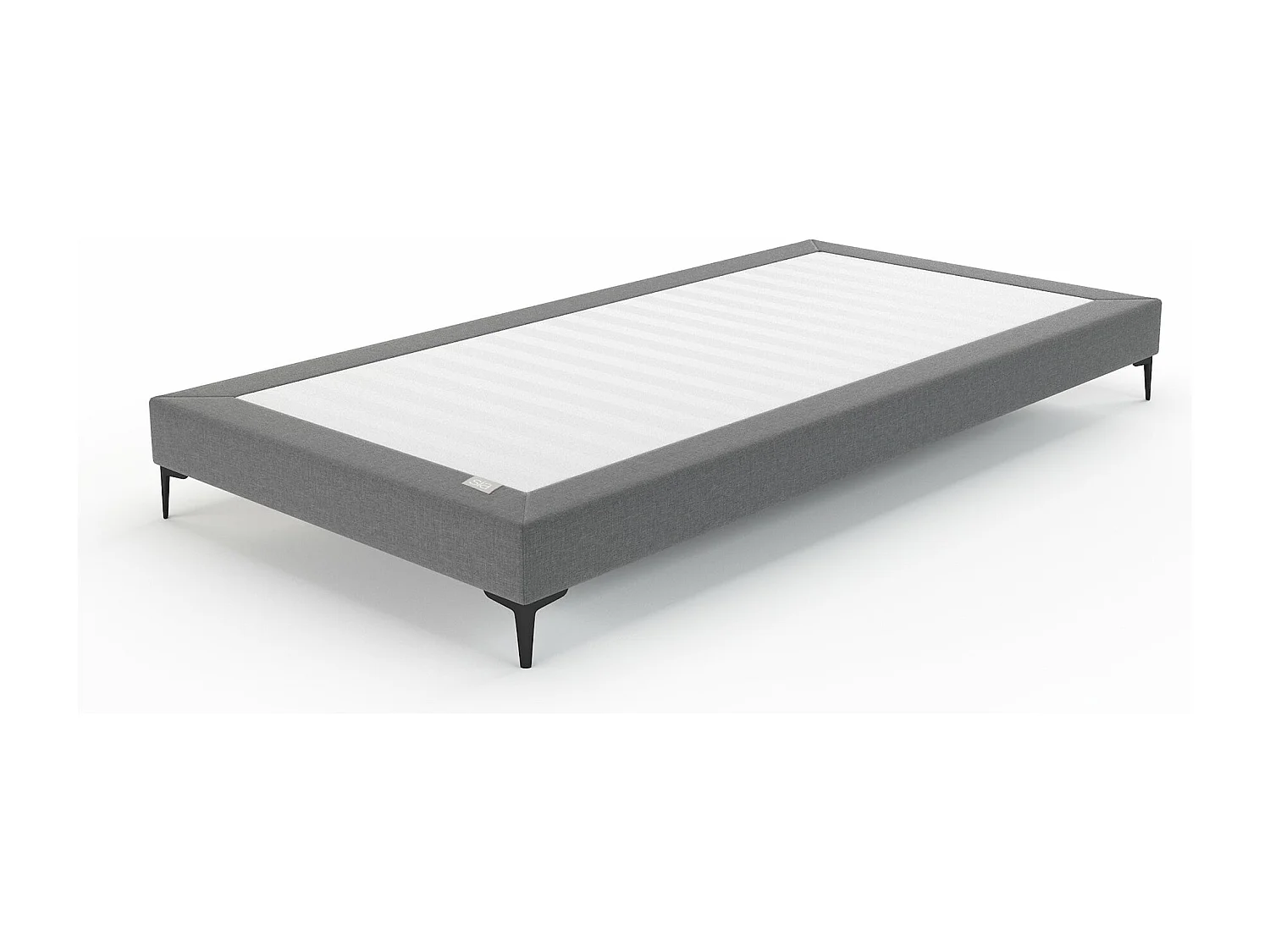 Ensemble 2 matelas 90x200cm ressorts ensachés et 2 sommiers 90x200cm