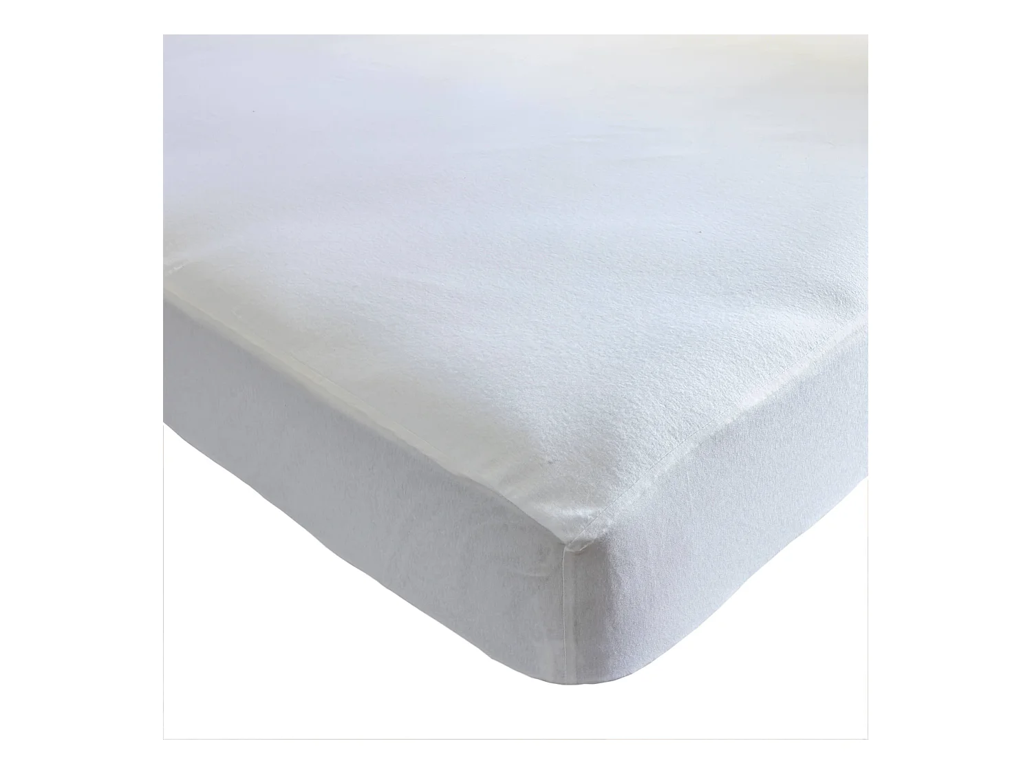 Protège matelas 100% coton bio molleton imperméable bonnet 27 cm à 30 cm - SOMEO 120x190 - LUNE