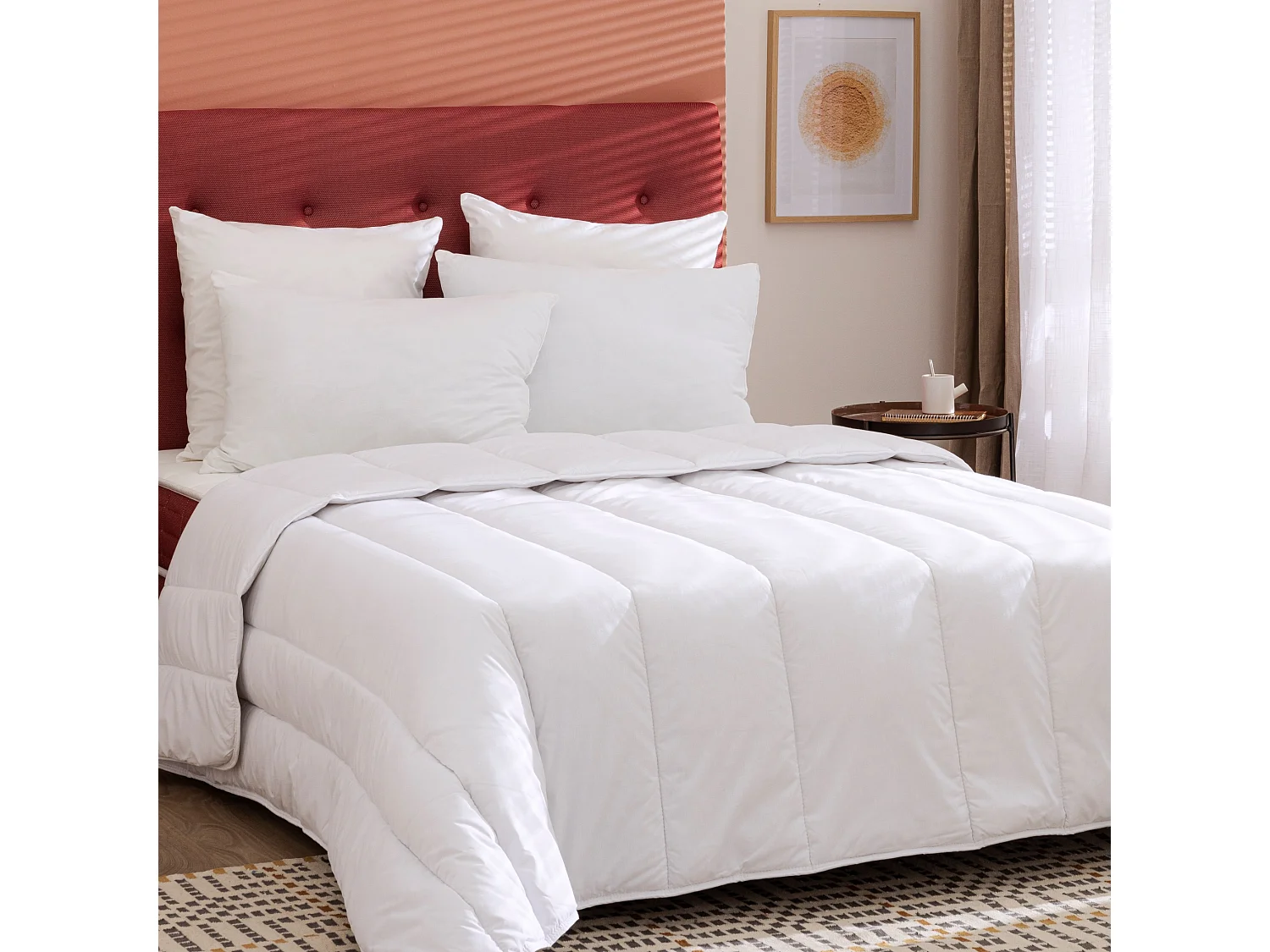 Couette été enveloppe coton Someo 200g 200x200