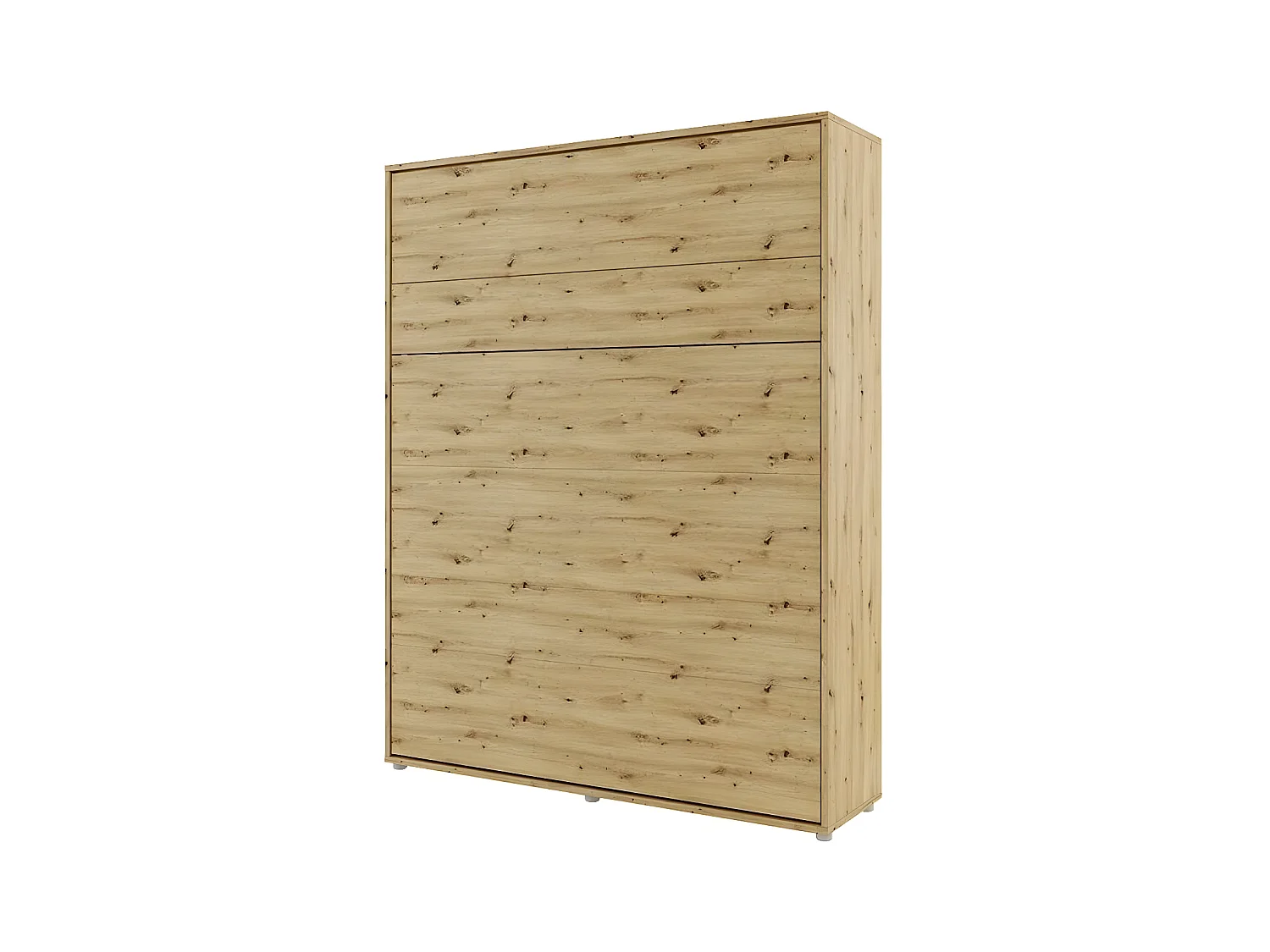 Lenart Lit escamotable MATELAS inclus Vertical 160x200cm Chêne artisan Lit Rabattable"Consus"