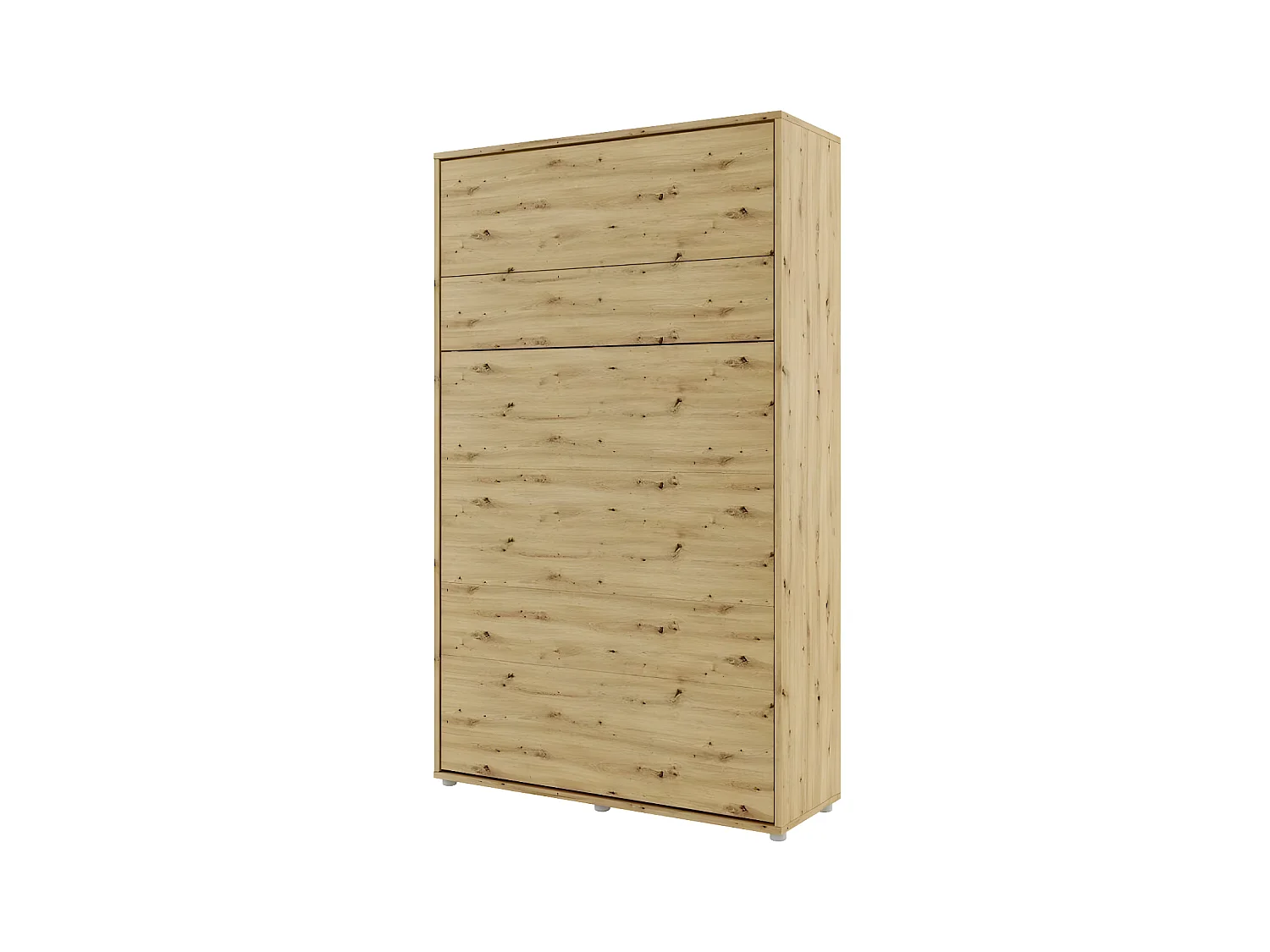 Lenart Lit escamotable MATELAS inclus Vertical 120x200cm Chêne artisan Lit Rabattable"Consus"
