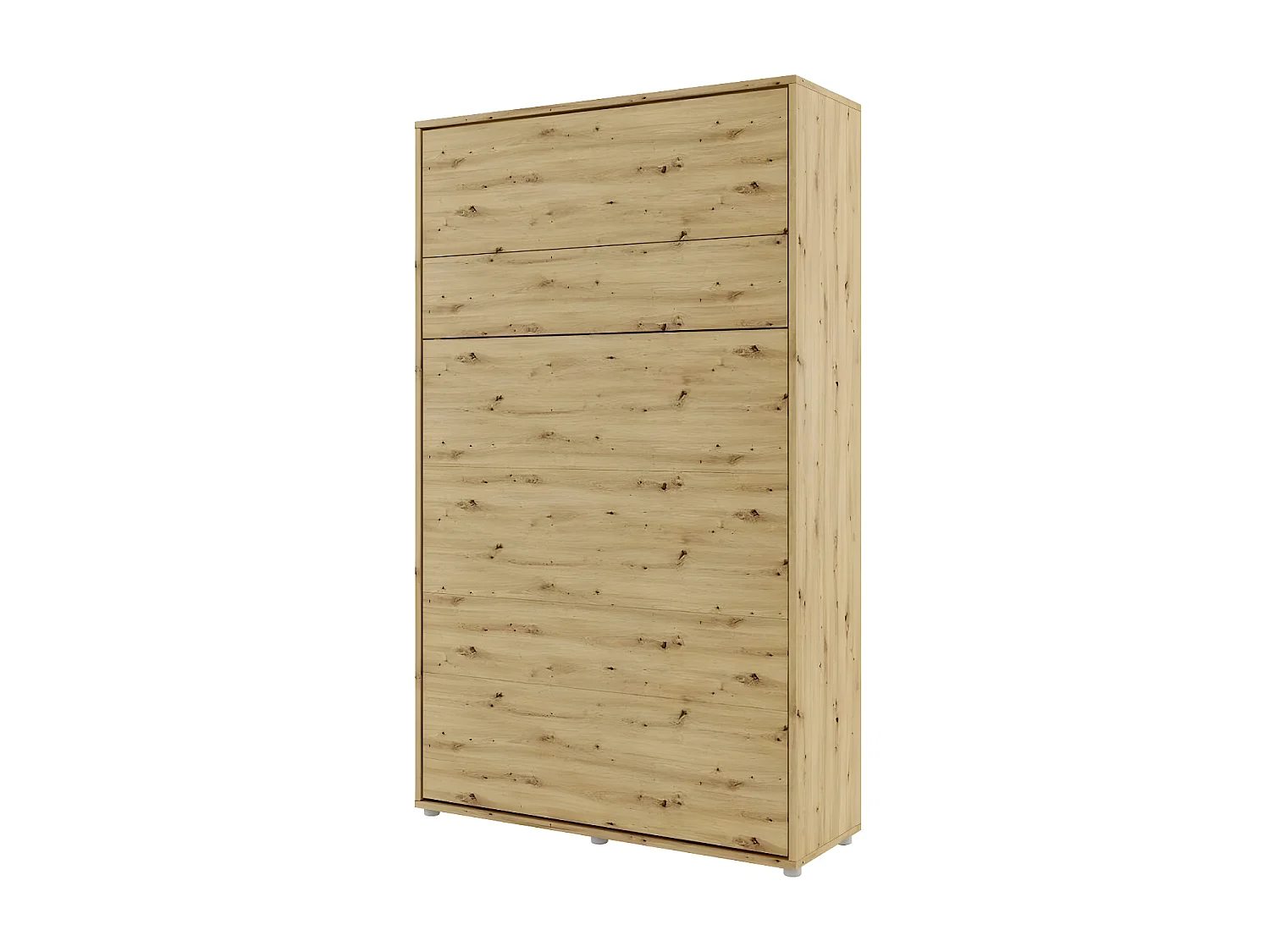 Lenart Lit escamotable MATELAS inclus Vertical 120x200cm Chêne artisan Lit Rabattable"Consus"