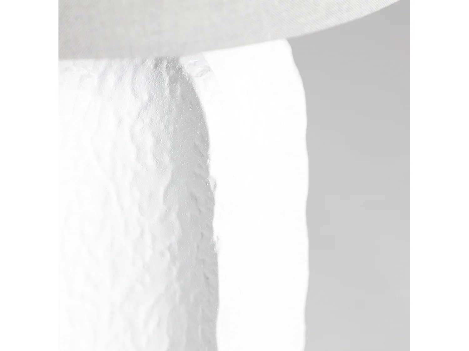 Lampe de salon en céramique blanc - lot de 2